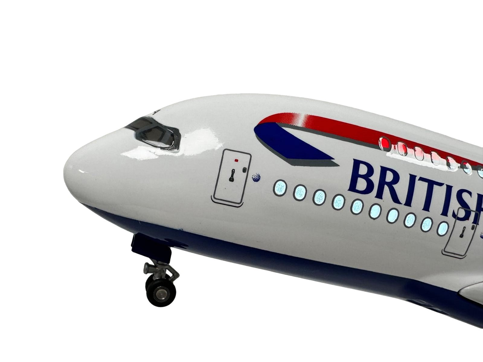 British Airways BA A380 Model Plane Large Scale Ideal Gift And Stand - Authentic Replicas & Models