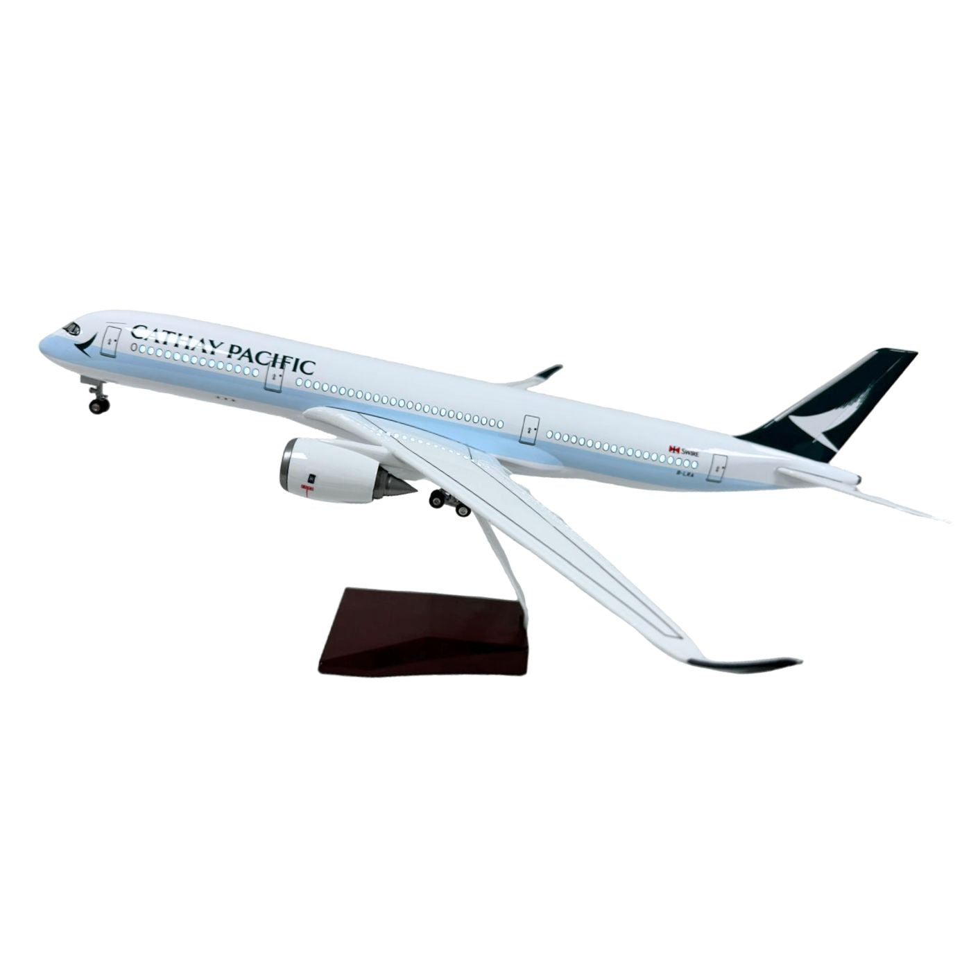 Cathay Pacific Airbus A350 Model Plane Premium Large Scale Ideal Gift - Authentic Replicas & Models