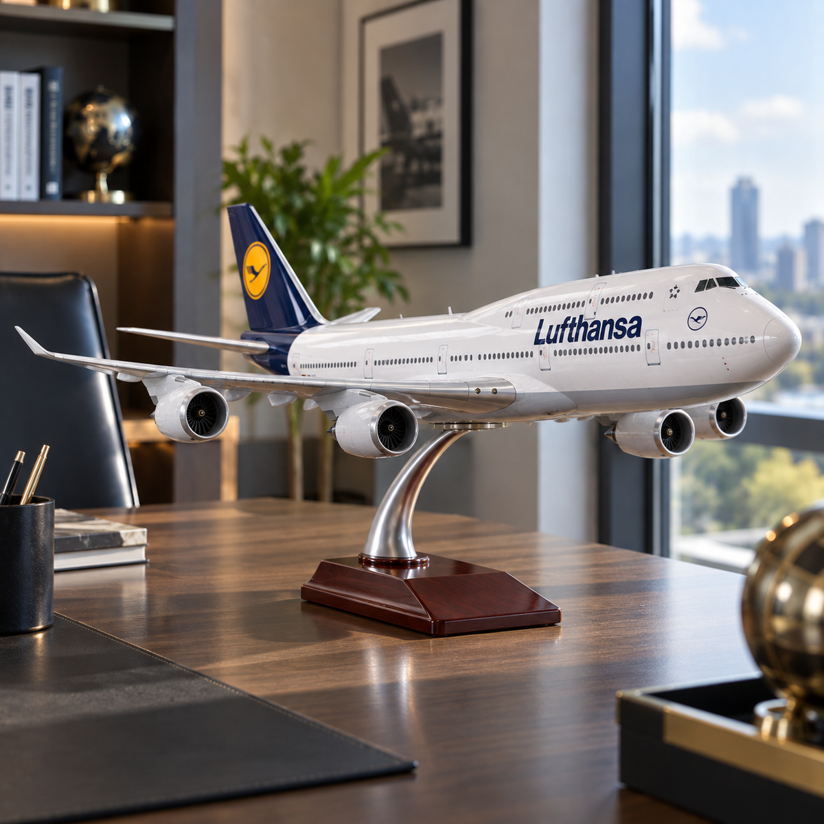 Lufthansa Boeing 747-8 Model Plane 1:160
