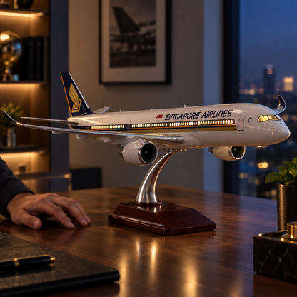Singapore Airlines Airbus A350 Model Aircraft Large Display Plane