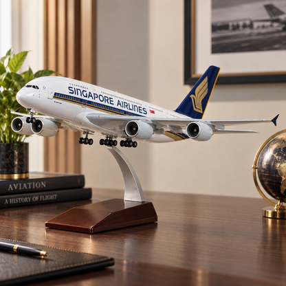Singapore Airlines A380 Model Aircraft - Stunning Large Display Plane