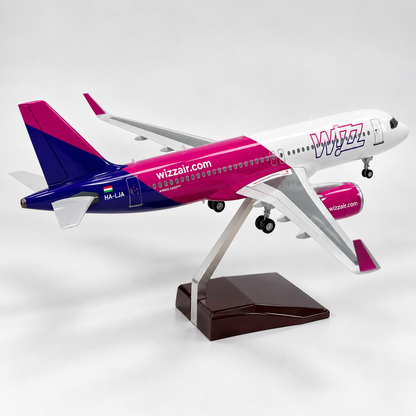 Wizz Air A320 Model Plane 1:80 Scale Replica for Collectors