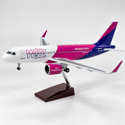 Wizz Air A320 Model Plane 1:80 Scale Replica for Collectors