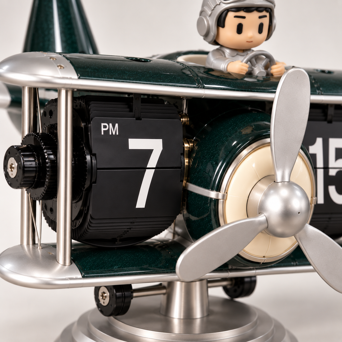 Airplane Flip Clock