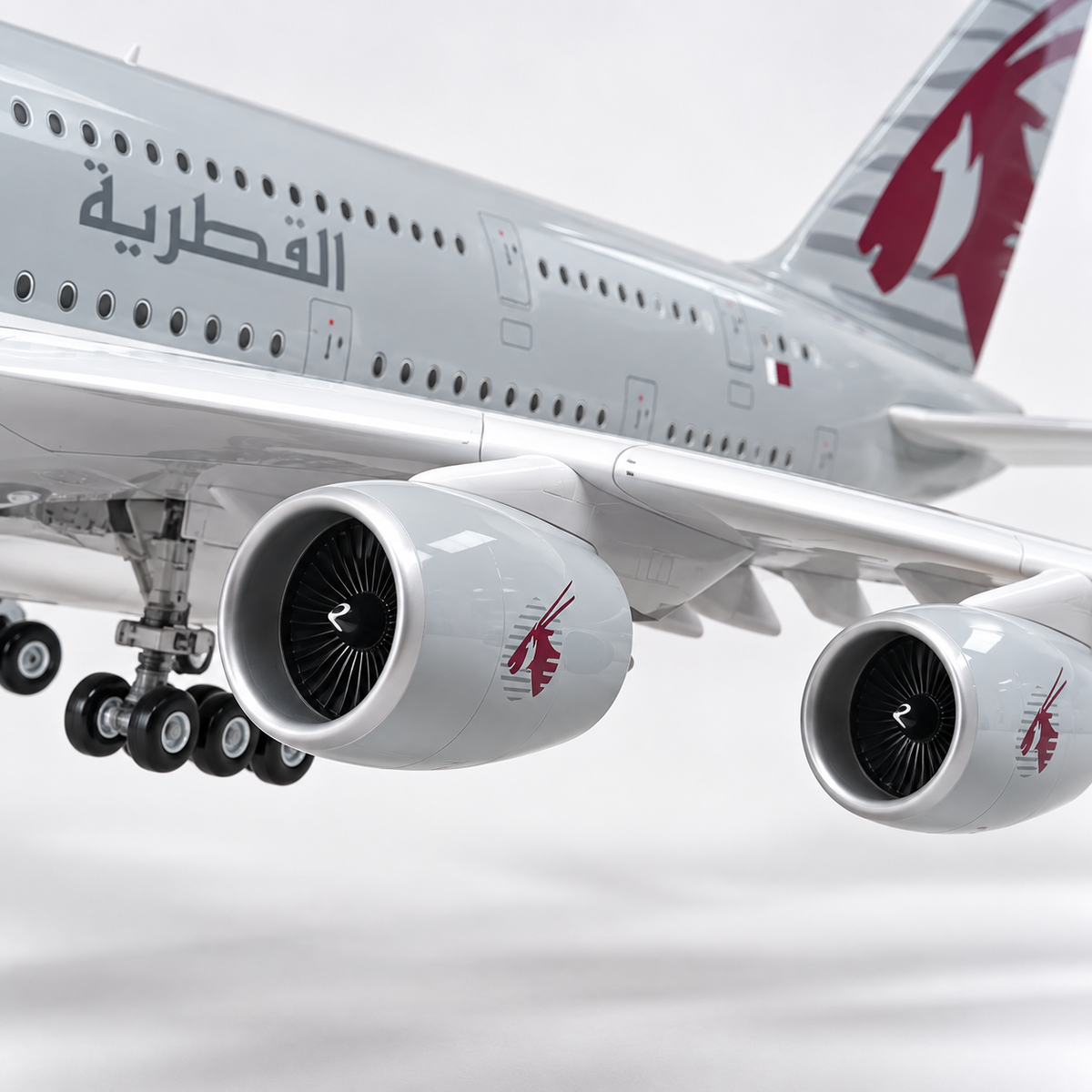 Qatar Airways A380 Model – 1:160 Scale Aircraft