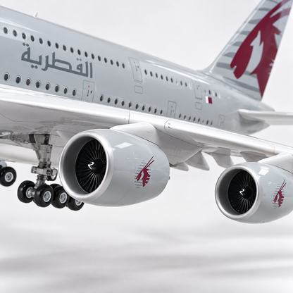Qatar Airways A380 Model – 1:160 Scale Aircraft