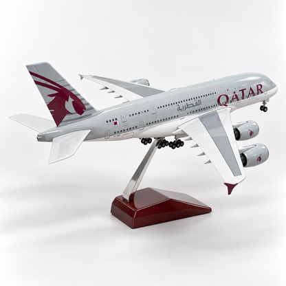 Qatar Airways A380 Model – 1:160 Scale Aircraft