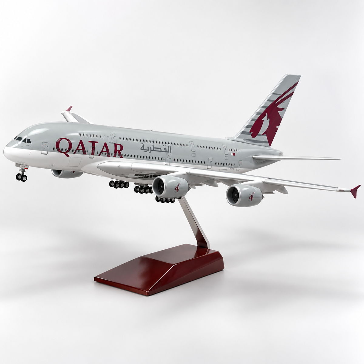 Qatar Airways A380 Model – 1:160 Scale Aircraft
