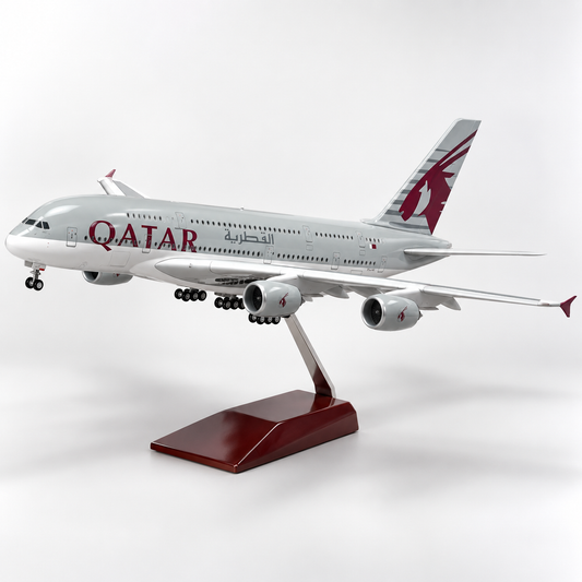 Qatar Airways A380 Model – 1:160 Scale Aircraft