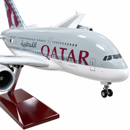 Qatar Airways A380 Model – 1:160 Scale Aircraft
