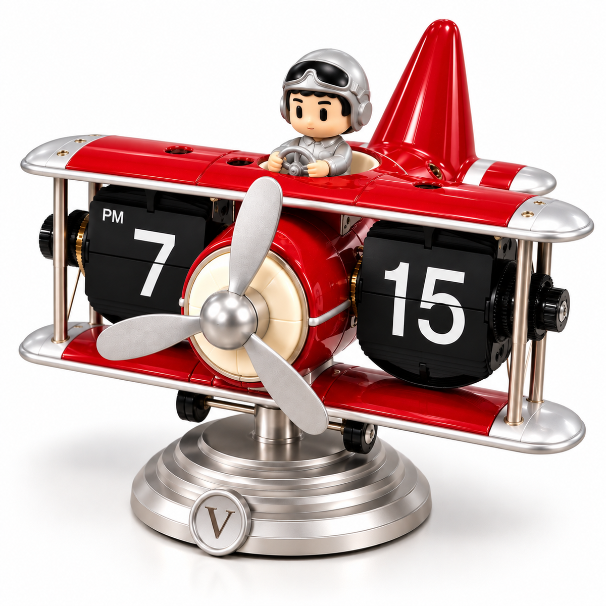 Airplane Flip Clock