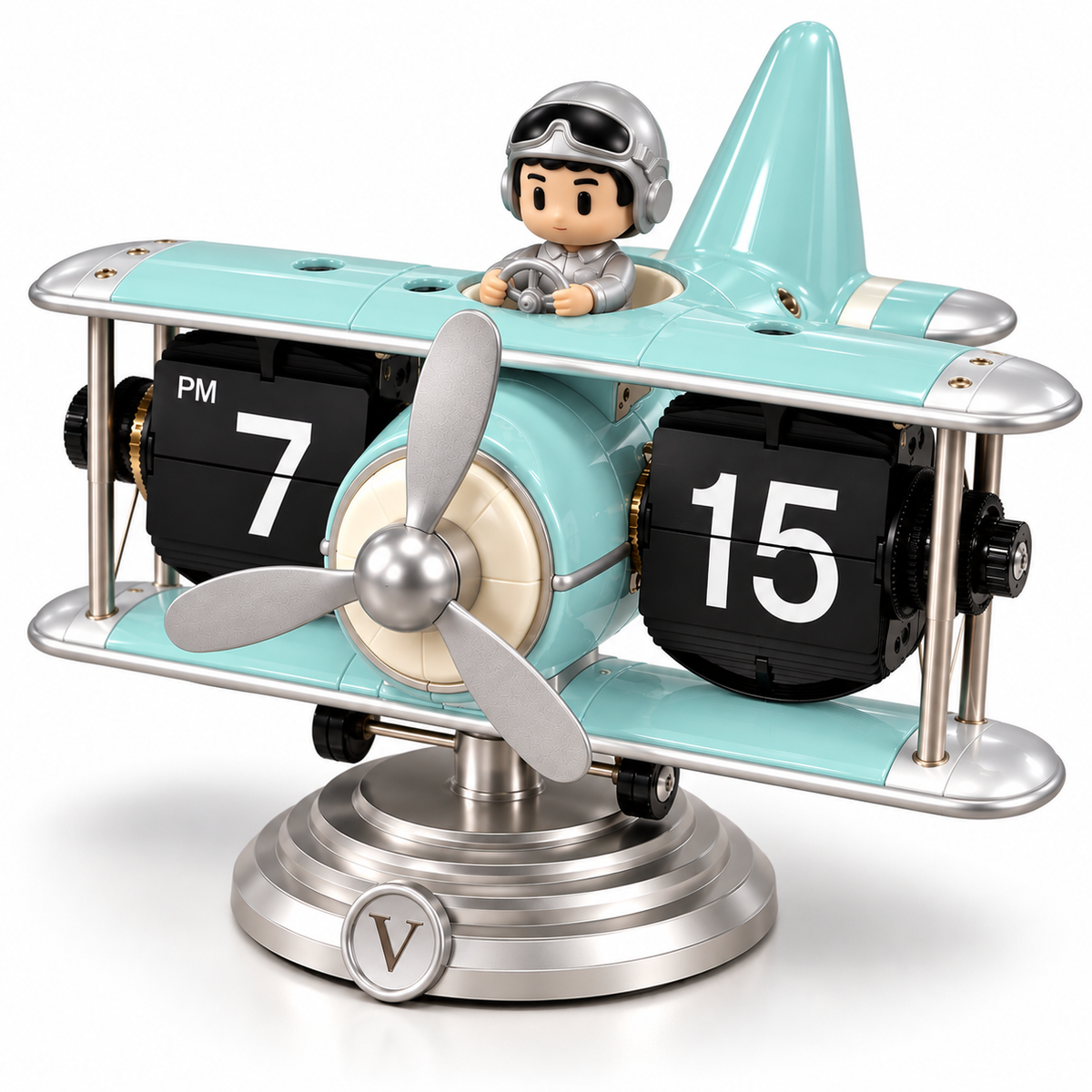Airplane Flip Clock