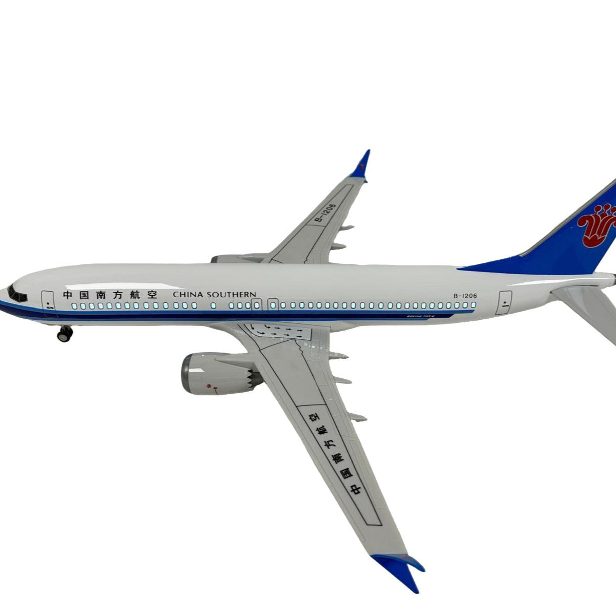 China Southern 737MAX Model Plane Boeing Premium Large Scale Ideal Gift - Authentic Replicas & Models