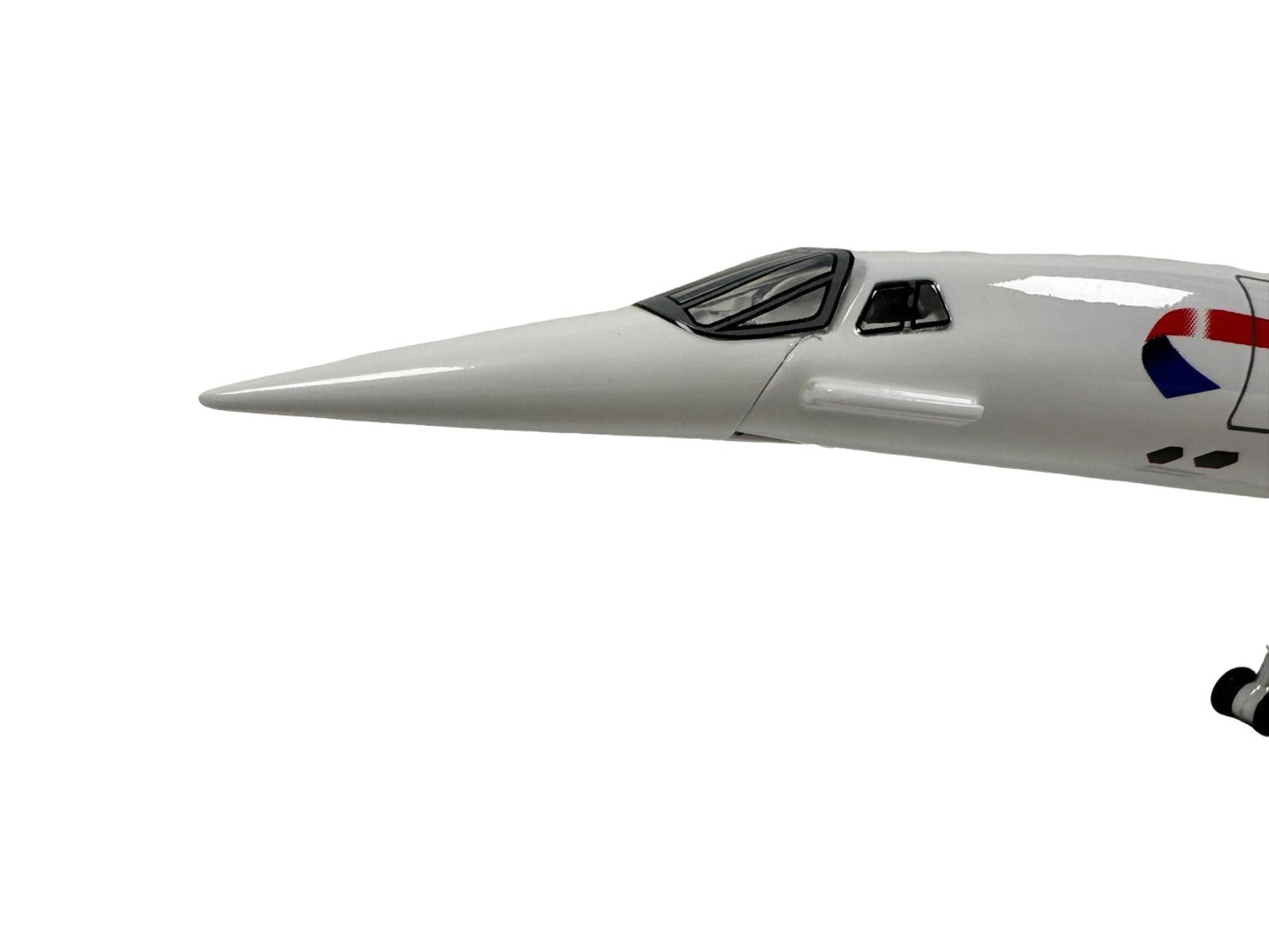 Concorde British Airways BA Diecast Model – Large Scale, Christmas Gift with Display Stand - Authentic Replicas & Models
