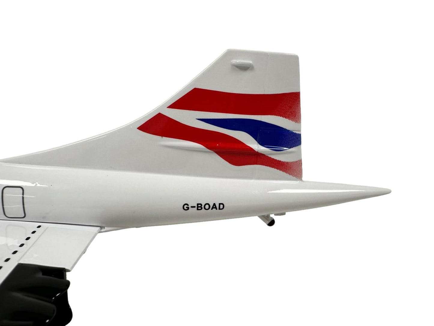 Concorde British Airways BA Diecast Model – Large Scale, Ideal Gift with Display Stand - Authentic Replicas & Models