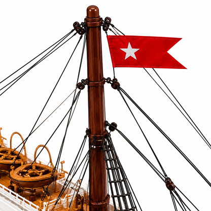 Large RMS Titanic Wooden Model Ship – 60cm