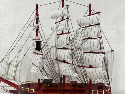 Handmade Confection Model Ship 1A – 50cm Fully Assembled with Display Stand - Authentic Replicas & Models