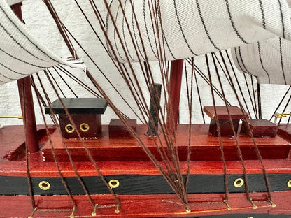 Handmade Confection Model Ship 1A – 50cm Fully Assembled with Display Stand - Authentic Replicas & Models