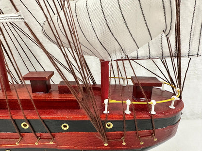 Handmade Confection Model Ship 1A – 50cm Fully Assembled with Display Stand - Authentic Replicas & Models