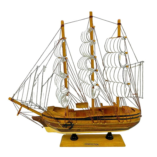 Handmade Confection Ship Model 1K – 32cm x 32cm, Decorative Gift - Authentic Replicas & Models