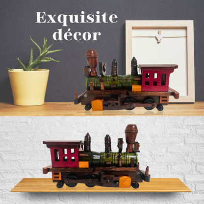 Heritage Train Wooden Model Hand Made - Authentic Replicas & Models