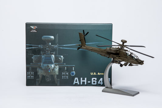 1:72 AH-64 Apache Helicopter Model