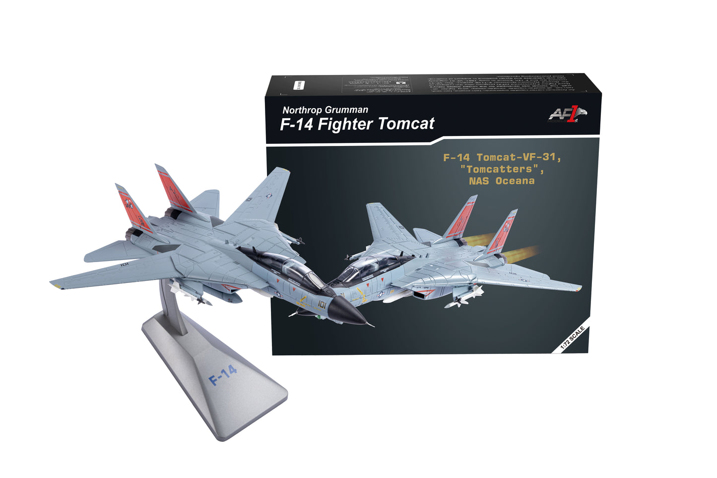 F-14 Tomcat VF-31 – Navy Fighter Jet Diecast Model 1:72