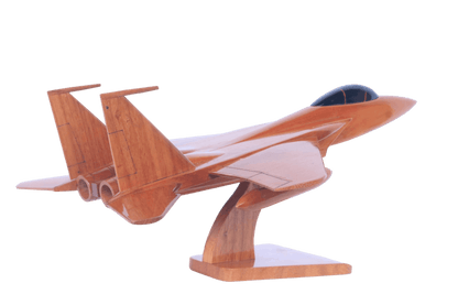 F-15 Eagle Wooden Jet – Premium Display Model