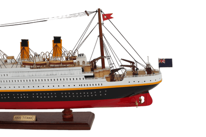 RMS Titanic Wooden Ship Model – 60cm | Handcrafted Mahogany & Acacia
