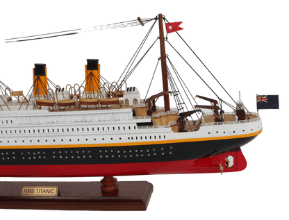 RMS Titanic Wooden Ship Model – 60cm | Handcrafted Mahogany & Acacia