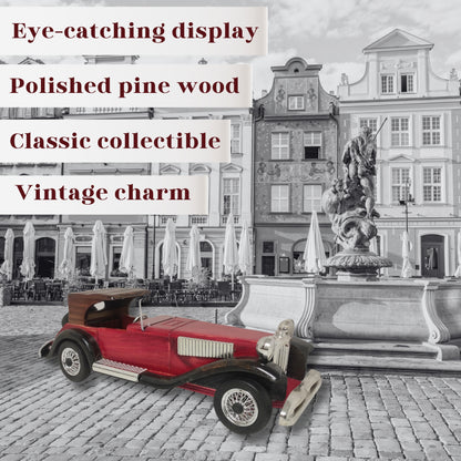 Imperial Model Car Handcrafted Wooden Classic - Authentic Replicas & Models