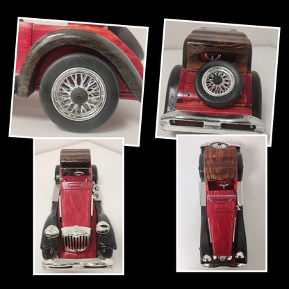 Imperial Model Car Handcrafted Wooden Classic - Authentic Replicas & Models