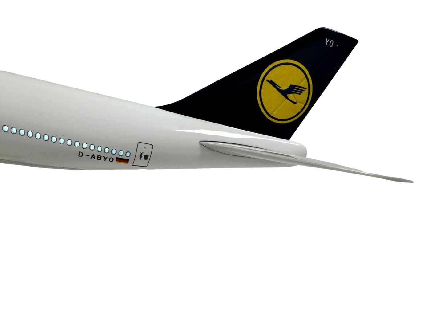 Lufthansa 747-8 Boeing Model Plane Large Scale Ideal Gift With Stand - Authentic Replicas & Models