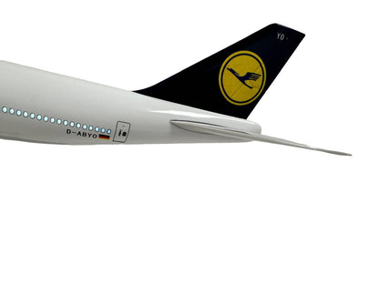 Lufthansa 747-8 Boeing Model Plane Large Scale Ideal Gift With Stand - Authentic Replicas & Models