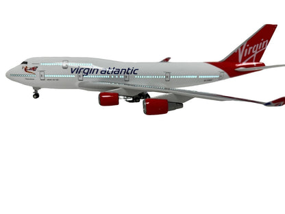 Realistic Large Scale Model Plane | Voice Activated Lights | Collectors Airplane - Authentic Replicas & Models