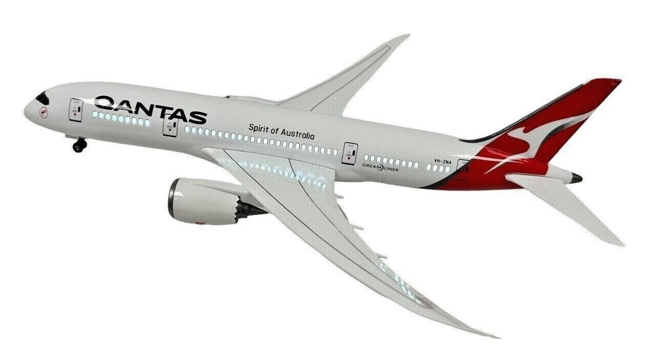Realistic Large Scale Model Plane | Voice Activated Lights | Collectors Airplane - Authentic Replicas & Models