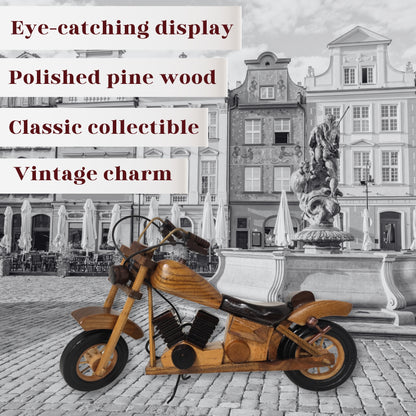 Timber Nomad Model Motorcycle Ideal Gift For Collectors - Authentic Replicas & Models