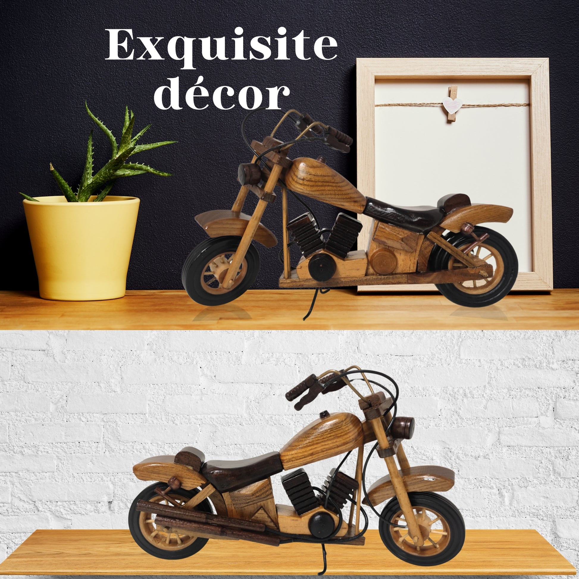 Timber Nomad Model Motorcycle Ideal Gift For Collectors - Authentic Replicas & Models