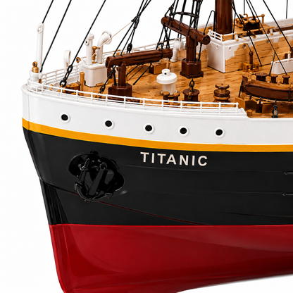 Large RMS Titanic Wooden Model Ship – 60cm