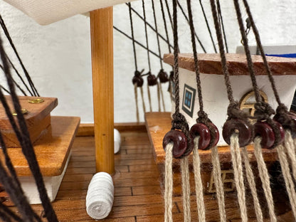 US Coast Guard Model Ship 1H – 65cm Length, Fully Assembled with Stand - Authentic Replicas & Models