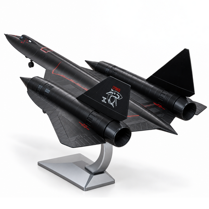 SR-71 Large Blackbird Diecast Model – 1:72 Scale USAF Recon Jet