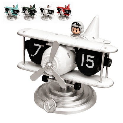 Airplane Flip Clock