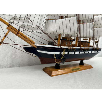 Confection Sailing Ship Model 1M – Handmade Wooden Display Ship 48 cm