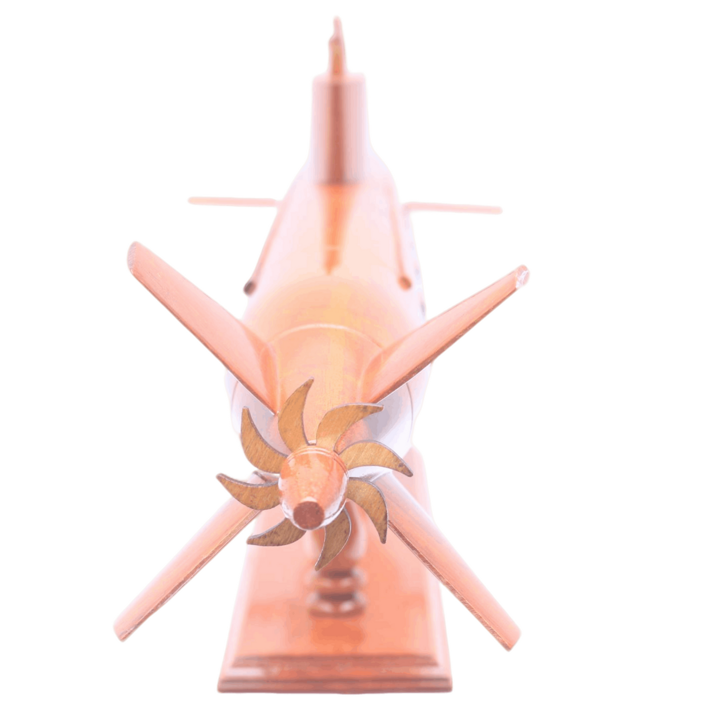 USSR Akula Class LARGE Nuclear Submarine Wooden Model | 62.5 cm