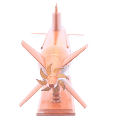 USSR Akula Class LARGE Nuclear Submarine Wooden Model | 62.5 cm