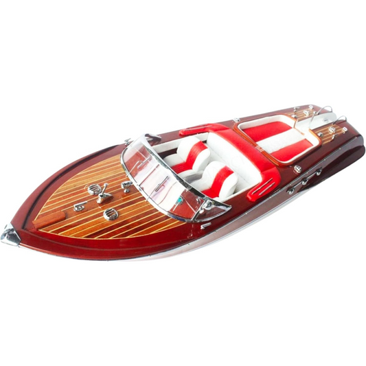 Carlo Riva Aquarama Luxury Wooden Speedboat Model – 67cm