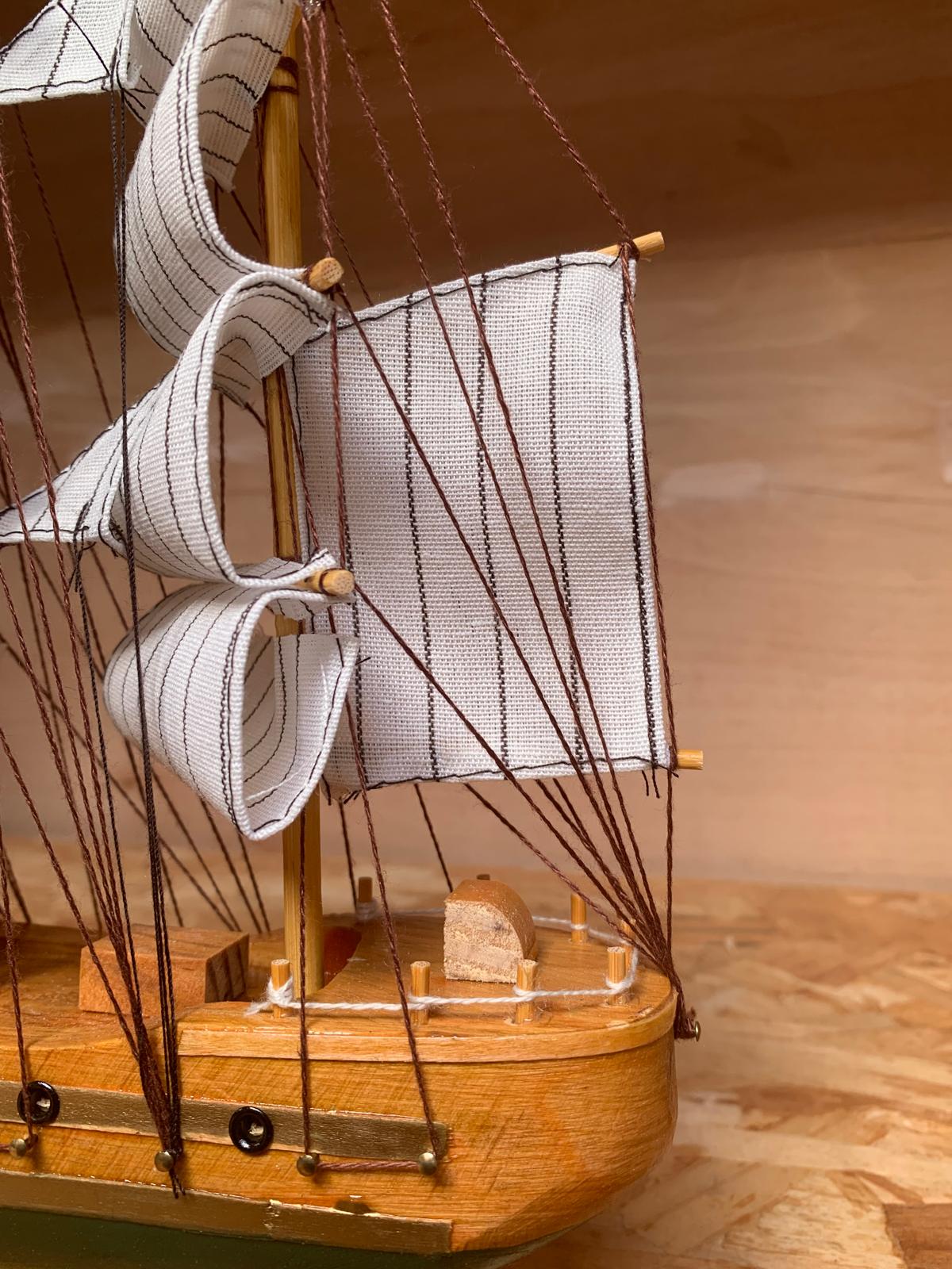 Confection Wooden Model Sailing Ship 1s - 32cm