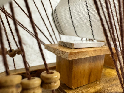 Confection Sailing Ship Model 1C – Handmade Wooden Display Ship 45 cm