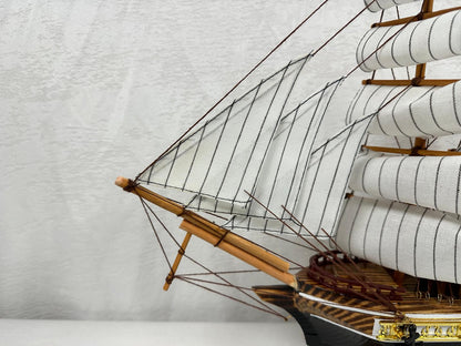 Confection Sailing Ship Model 1D Handmade Wooden Display Ship 44 cm