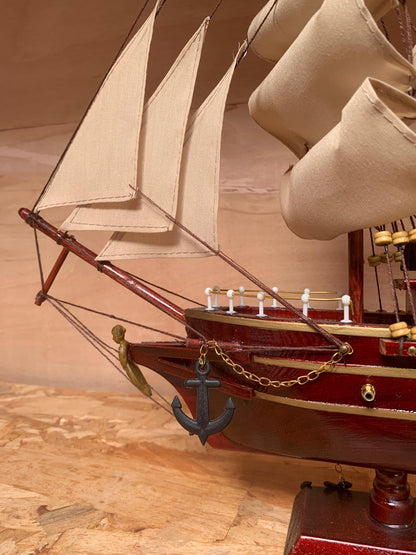 Confection Wooden Model Sailing Ship 2a – 48cm